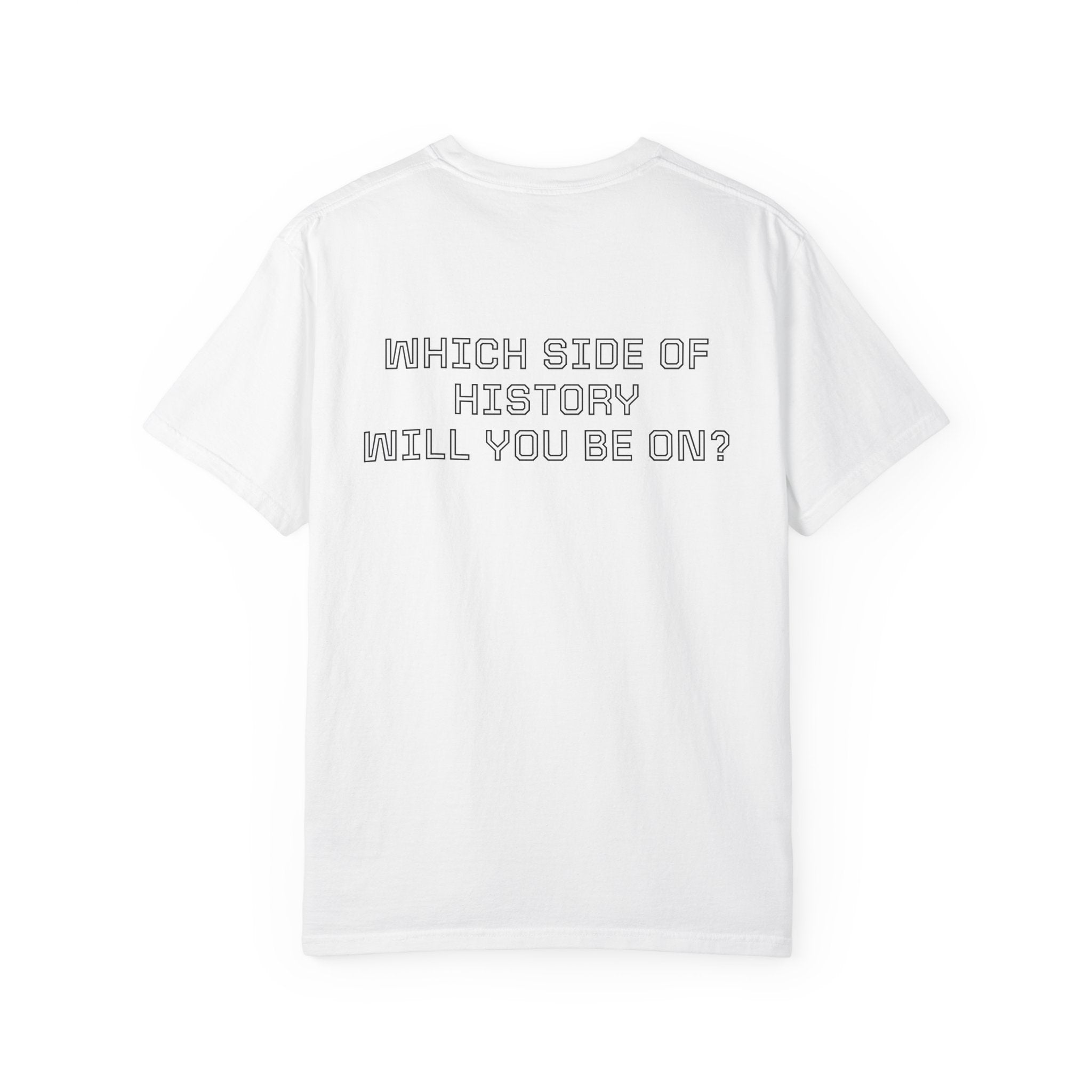 Basic Unisex  T-shirt Which Side?